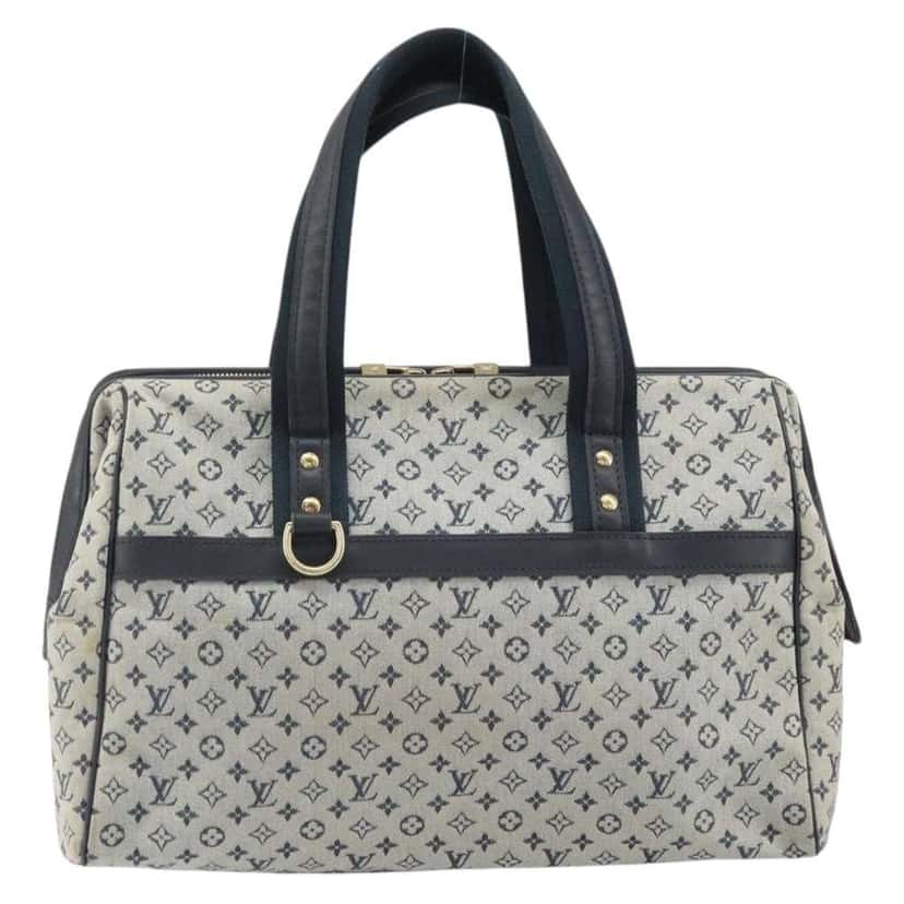 Louis Vuitton Josephine Handbag Blue Canvas Good condition - Front View