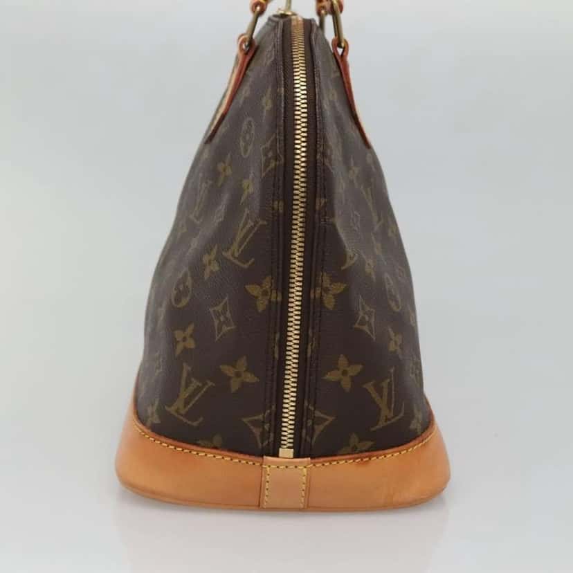 Louis Vuitton Alma Handbag Brown Canvas Good condition - Model View