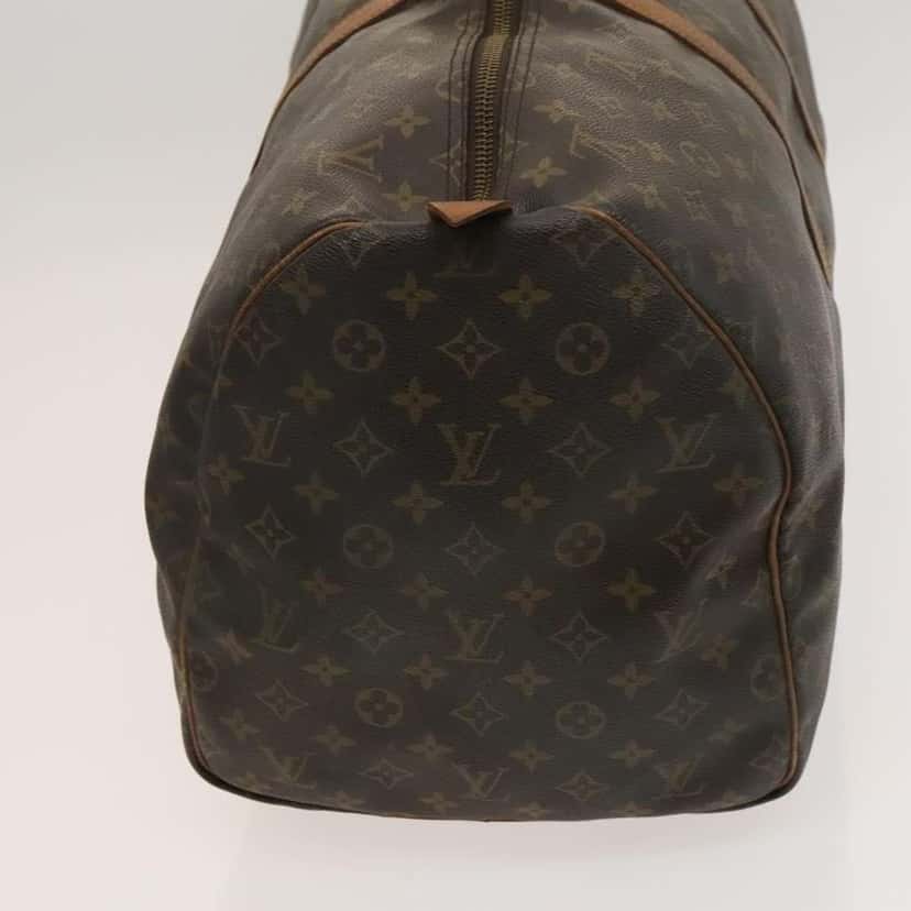 Louis Vuitton Keepall Bag Brown Canvas Fair condition - Inside View