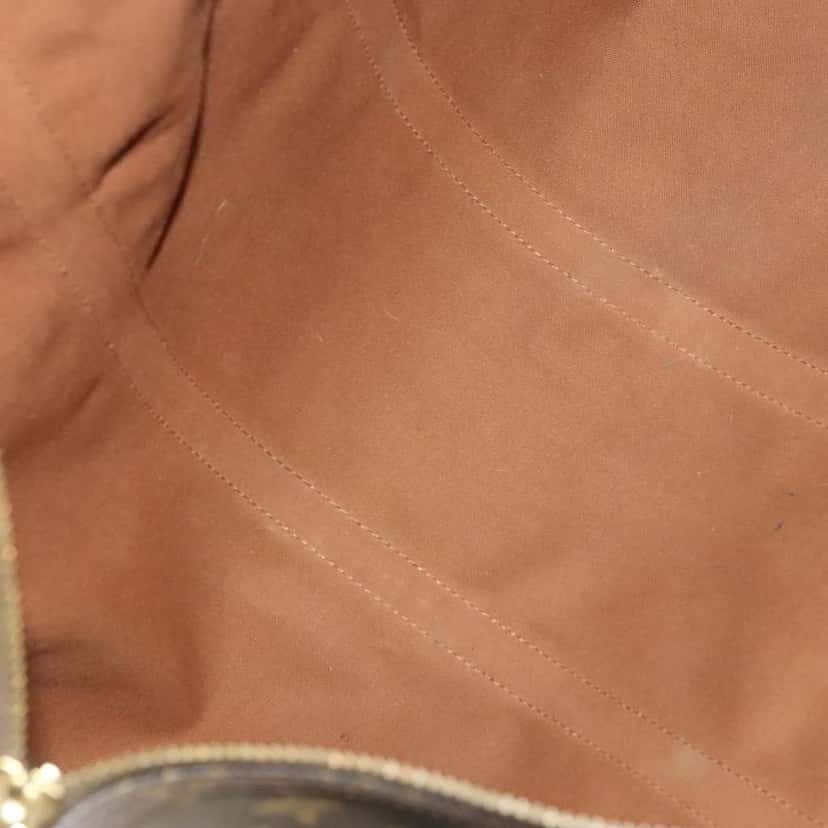 Louis Vuitton Keepall Bag Brown Canvas Fair condition - Box View