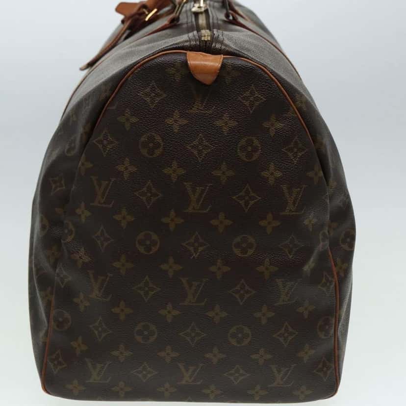 Louis Vuitton Keepall Bag Brown Canvas Fair condition - Inside View