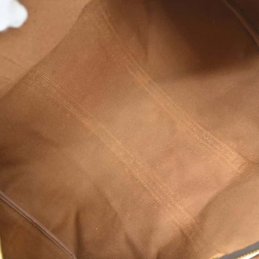Louis Vuitton Keepall Bandouliere Bag Brown Canvas Fair condition - Inside View