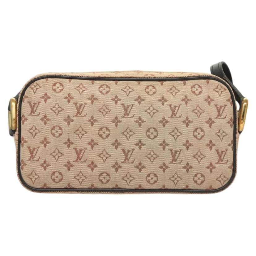 Louis Vuitton Juliette Crossbody Bag Blue Canvas Good condition - Back View