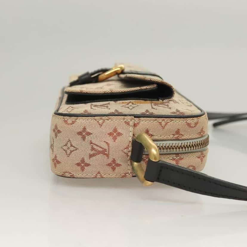 Louis Vuitton Juliette Crossbody Bag Blue Canvas Good condition - Inside View
