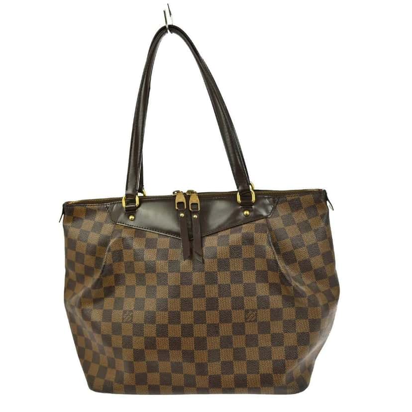 Louis Vuitton Westminster Handbag Brown Canvas Good condition - Front View
