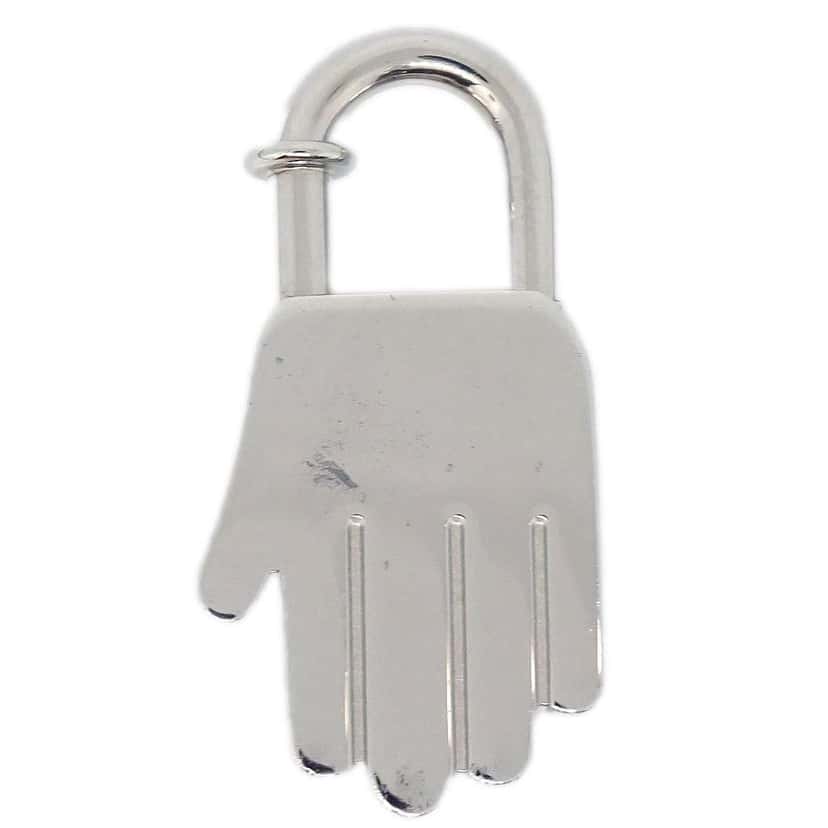 Hermès Cadena Silver Good condition - Back View