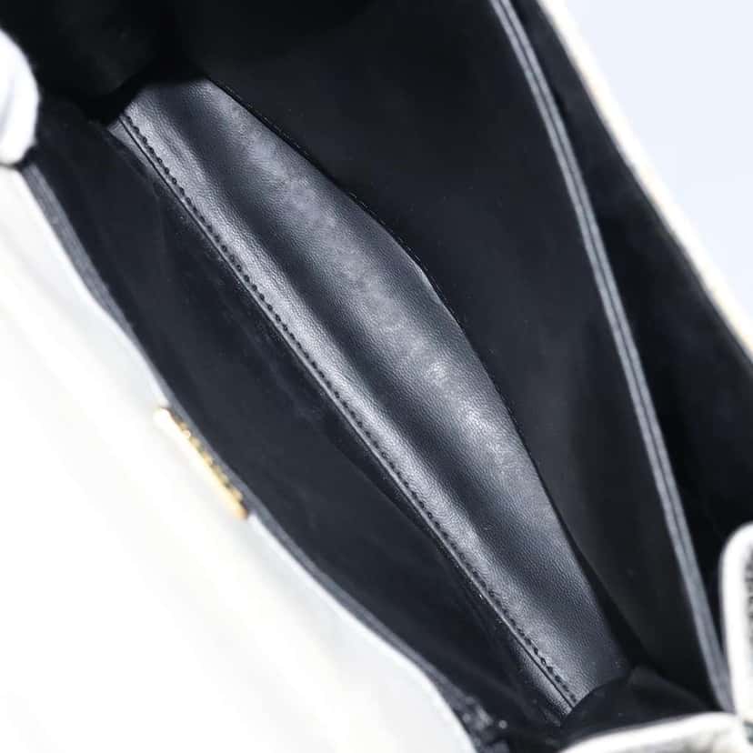 Bally Vintage Handbag Beige Leather Fair condition - Box View