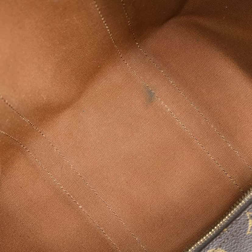Louis Vuitton Keepall Bag Brown Canvas Fair condition - Inside View