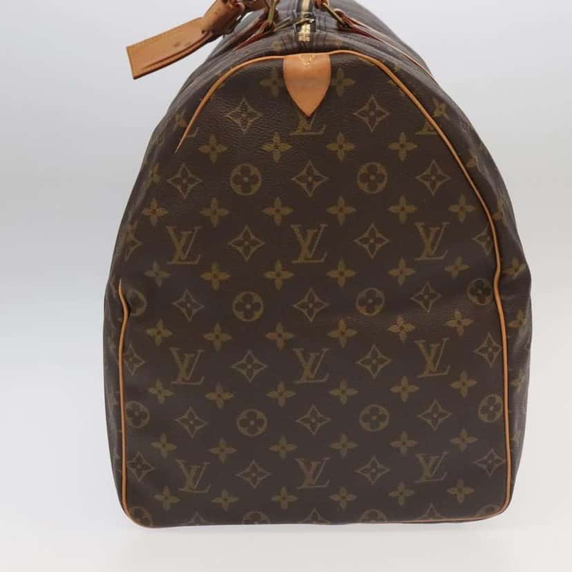 Louis Vuitton Keepall Bag Brown Canvas Good condition - Inside View