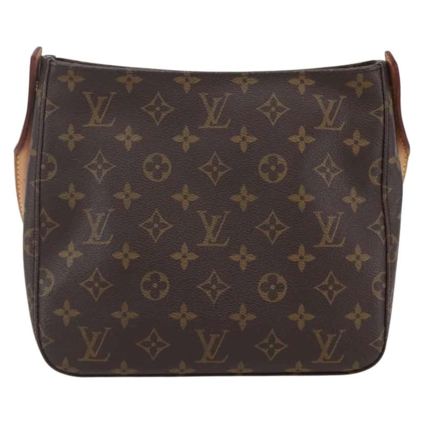 Louis Vuitton Looping Handbag Brown Canvas Good condition - Back View