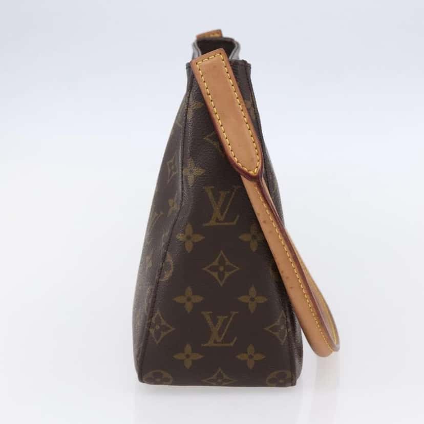 Louis Vuitton Looping Handbag Brown Canvas Good condition - Inside View