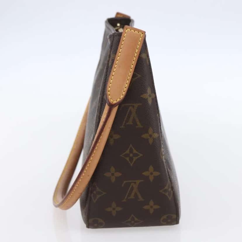 Louis Vuitton Looping Handbag Brown Canvas Good condition - Model View