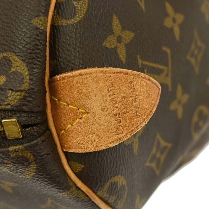 Louis Vuitton Keepall Bag Brown Canvas Good condition - Model View