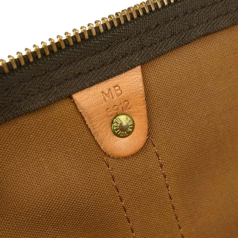 Louis Vuitton Keepall Bag Brown Canvas Good condition - Box View