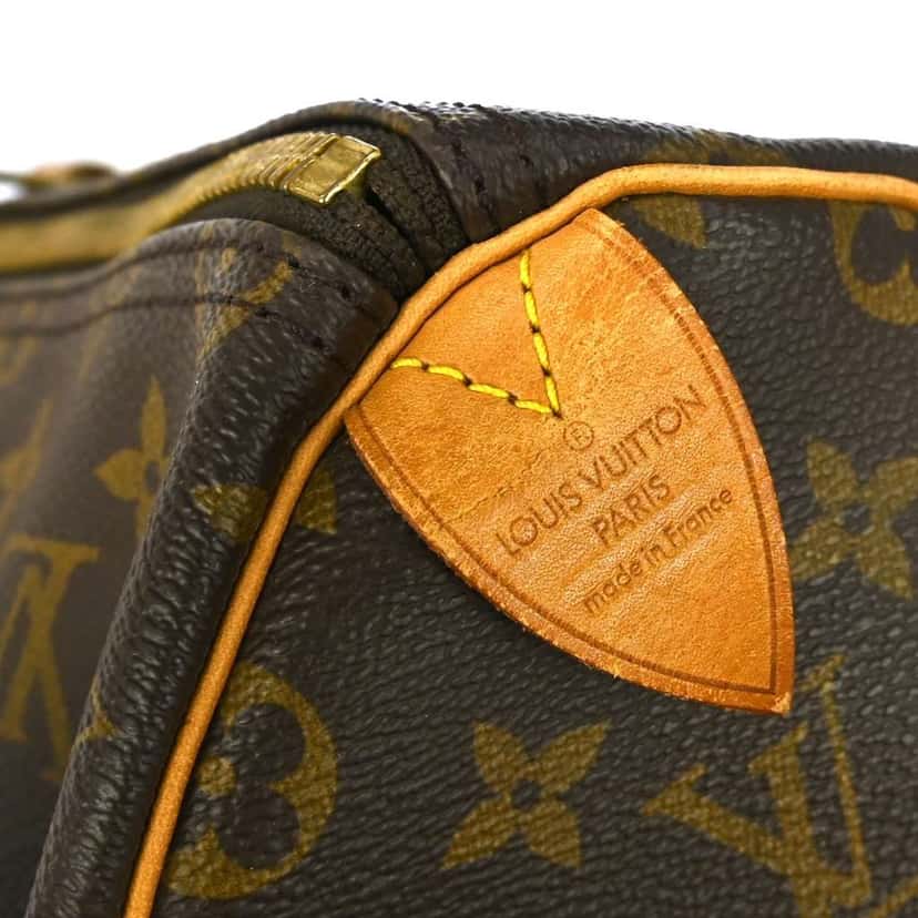 Louis Vuitton Keepall Bag Brown Canvas Good condition - Model View