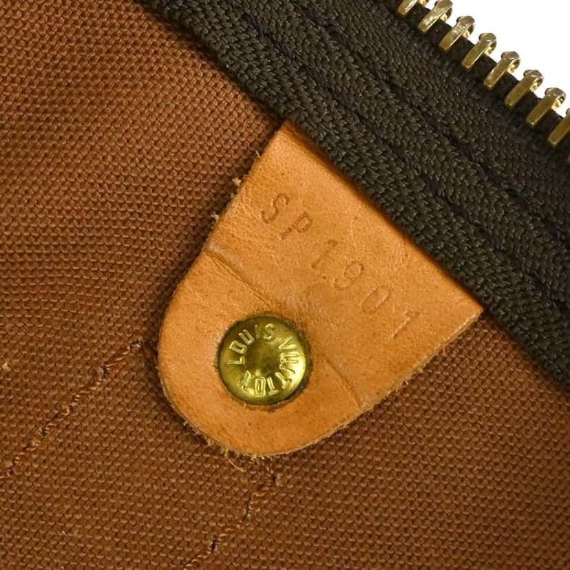 Louis Vuitton Keepall Bag Brown Canvas Good condition - Box View