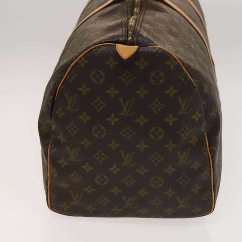 Louis Vuitton Keepall Bag Brown Canvas Fair condition - Inside View