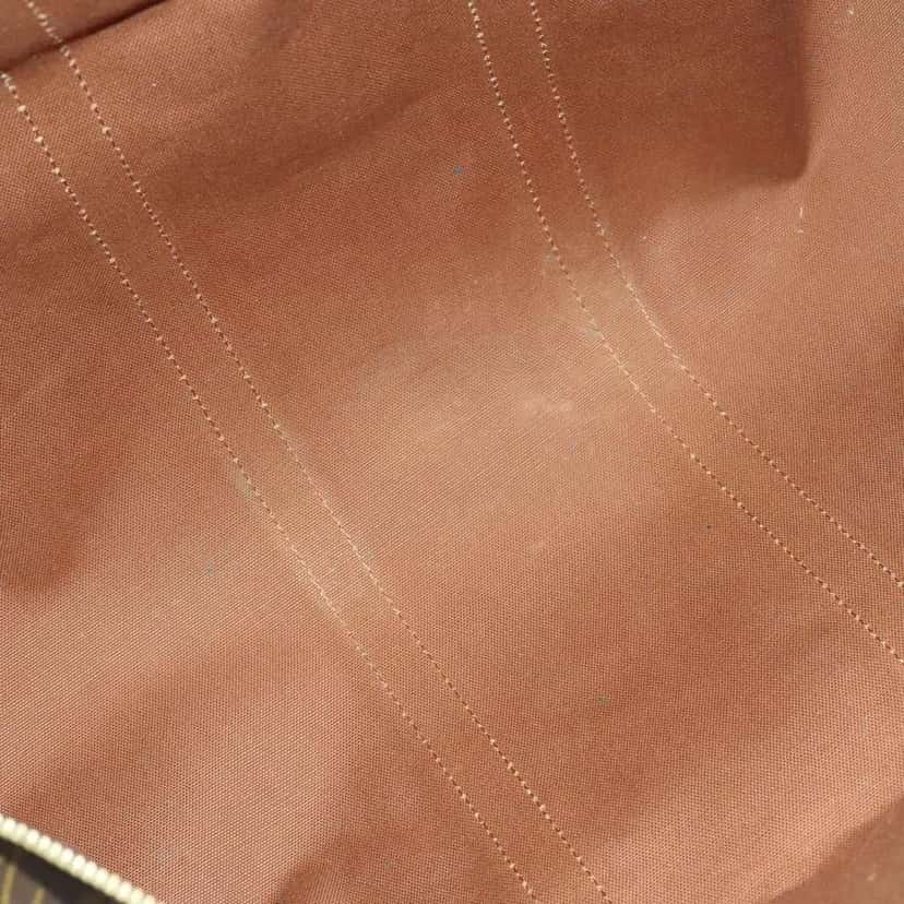 Louis Vuitton Keepall Bag Brown Canvas Fair condition - Box View