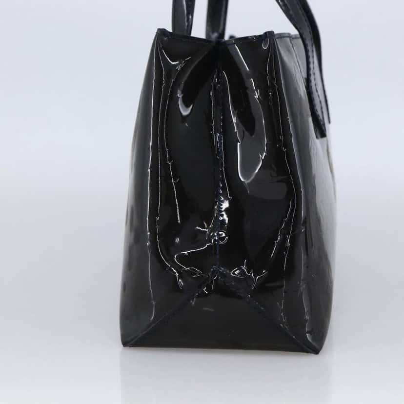 Louis Vuitton Wilshire Handbag Blue Fair condition - Model View