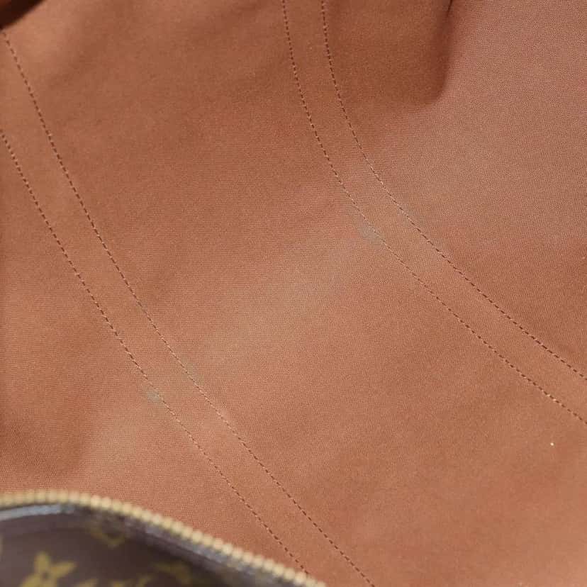 Louis Vuitton Keepall Bag Brown Canvas Good condition - Box View