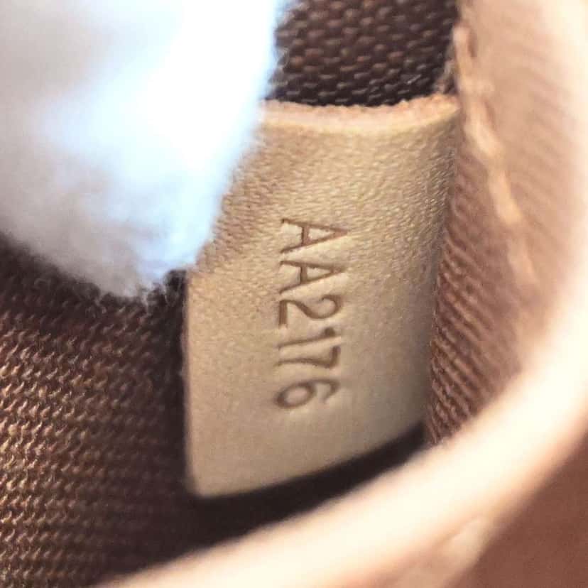 Louis Vuitton Alma Handbag Brown Canvas Good condition - Box View