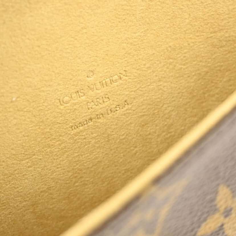 Louis Vuitton Twin Handbag Brown Canvas Good condition - Model View