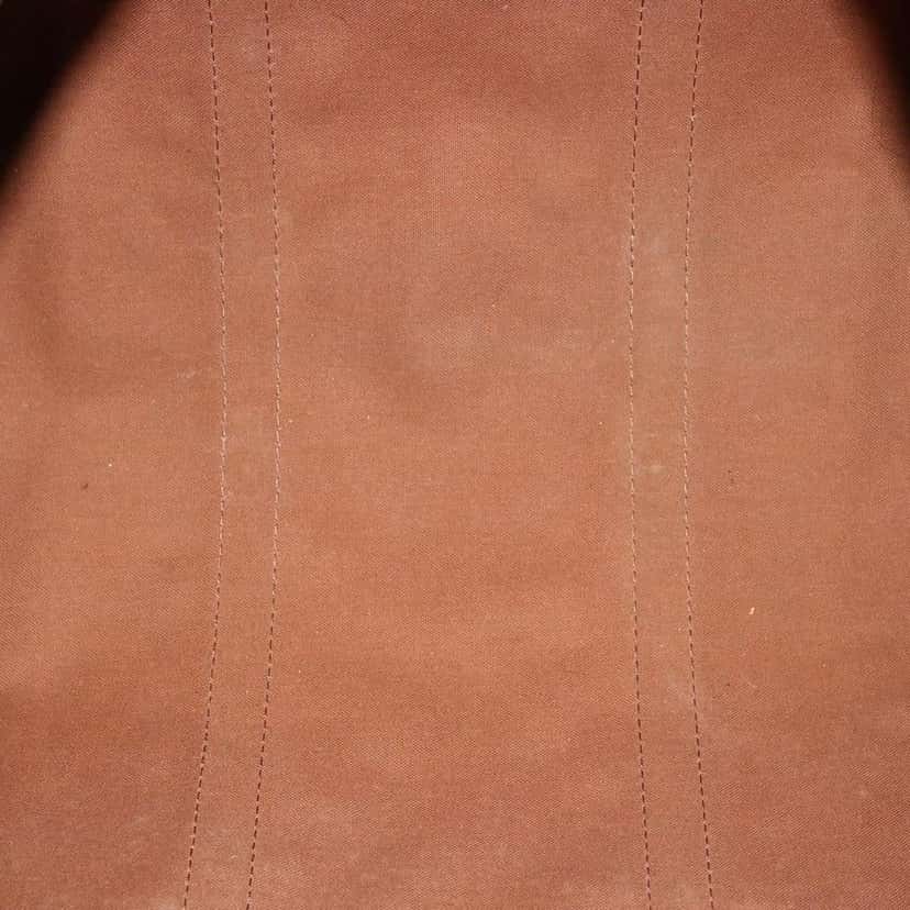Louis Vuitton Keepall Bag Brown Canvas Fair condition - Box View