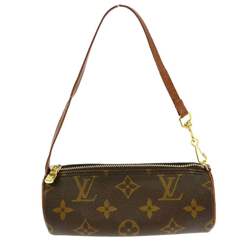Louis Vuitton Papillon Pochette Brown Canvas Good condition - Front View