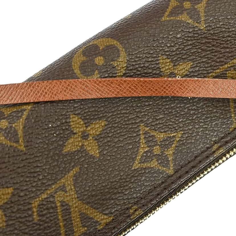 Louis Vuitton Papillon Pochette Brown Canvas Good condition - Box View