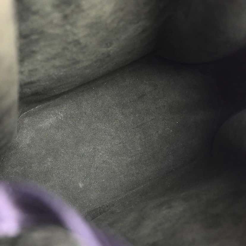 Louis Vuitton Vintage Sac d'Epaule Handbag Black Leather Good condition - Inside View