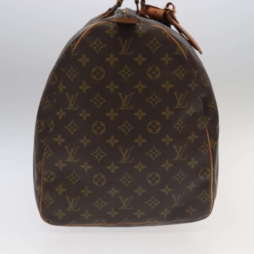 Louis Vuitton Keepall Bag Brown Canvas Good condition - Model View