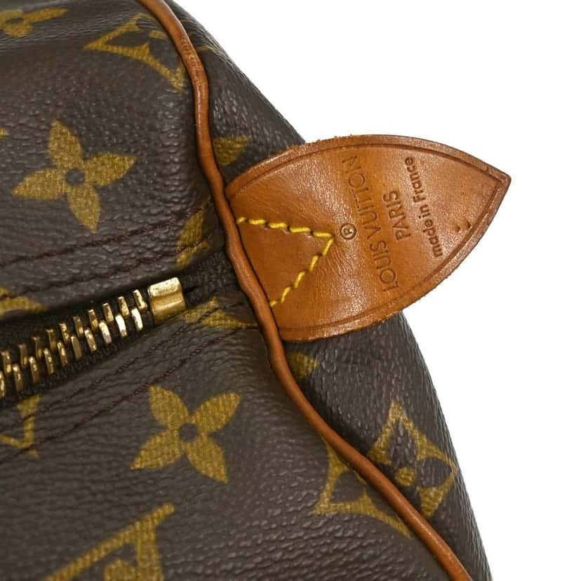Louis Vuitton Keepall Bag Brown Canvas Fair condition - Box View