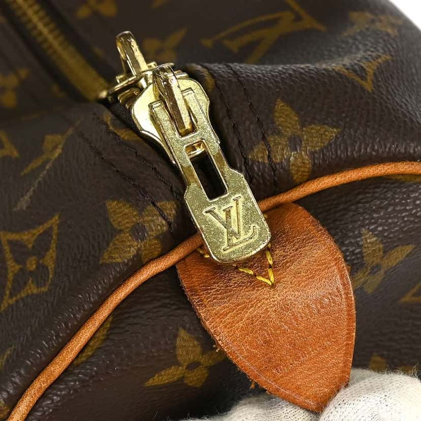 Louis Vuitton Keepall Bag Brown Canvas Fair condition - Box View