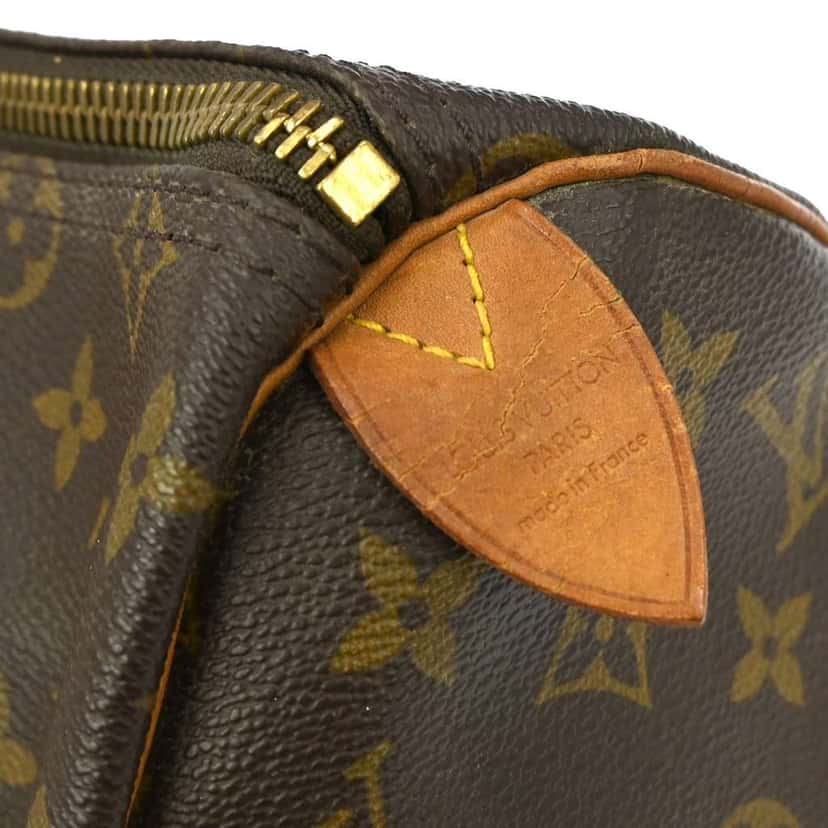 Louis Vuitton Keepall Bag Brown Canvas Good condition - Model View