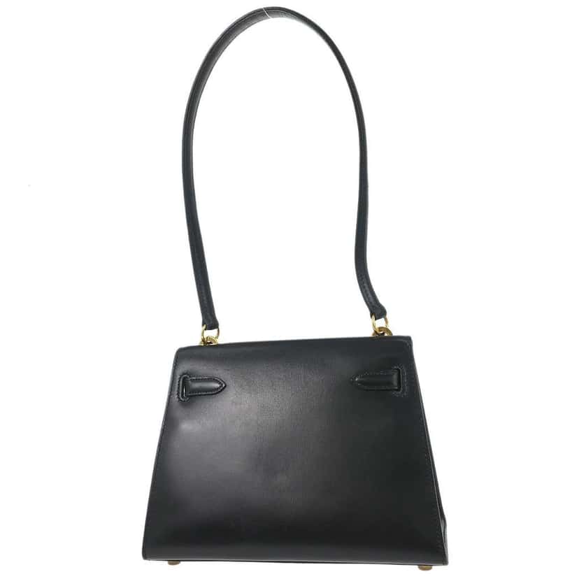 Hermès Kelly Mini II Bag Black Good condition - Back View