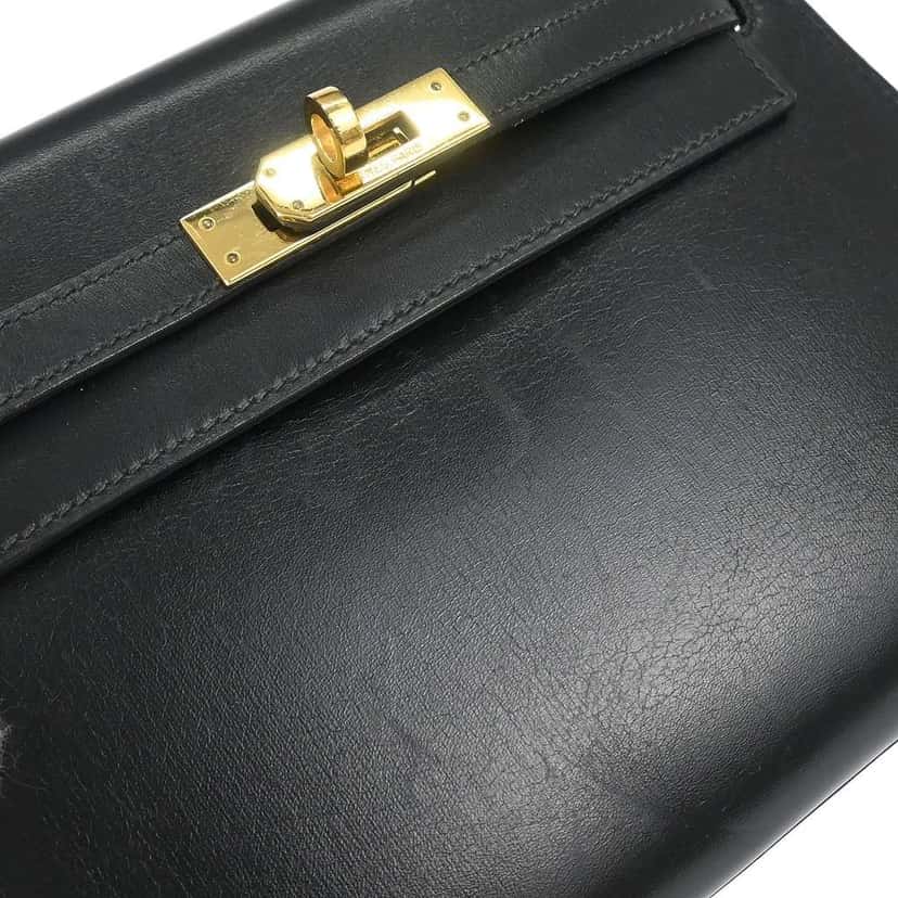 Hermès Kelly Mini II Bag Black Good condition - Model View