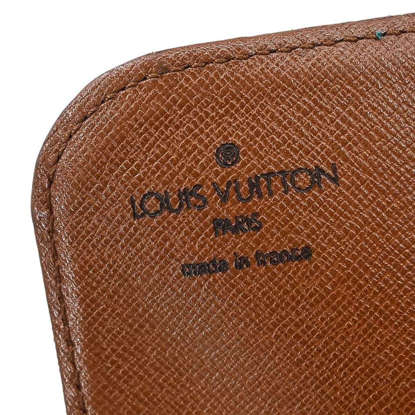 Louis Vuitton Cartouchiere Handbag Brown Canvas Fair condition - Model View