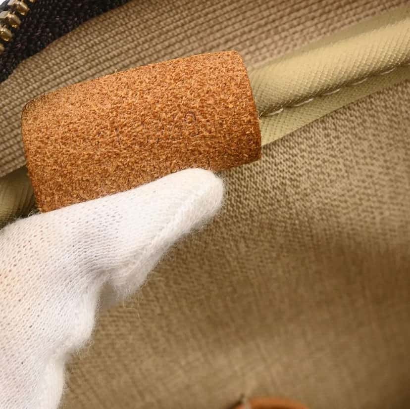 Louis Vuitton Deauville Handbag Brown Canvas Good condition - Box View