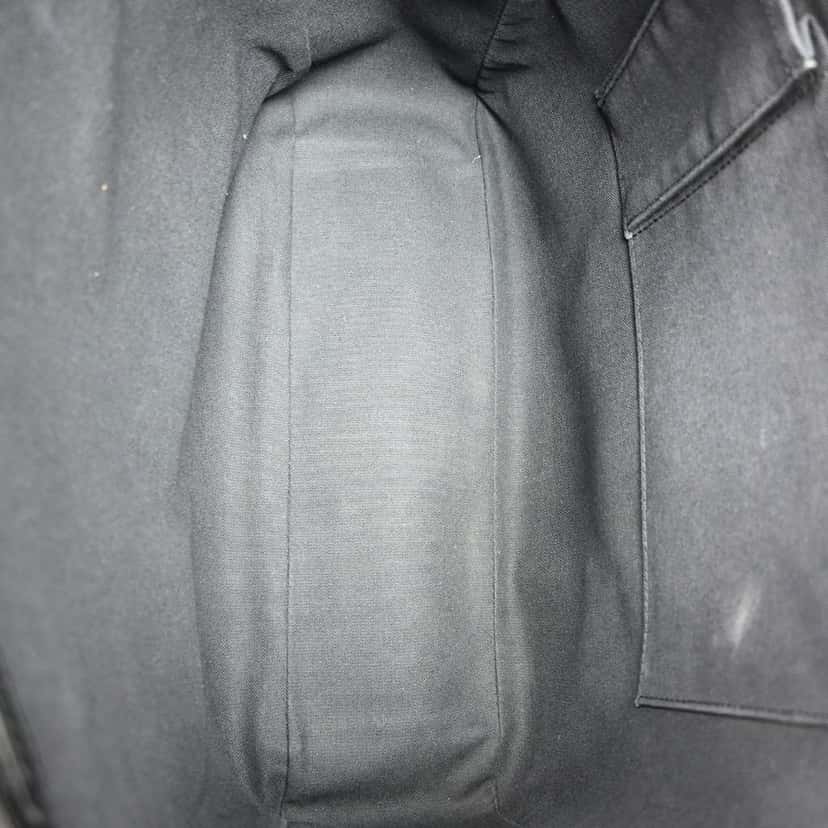 Louis Vuitton Tadao Handbag Black Canvas Fair condition - Inside View