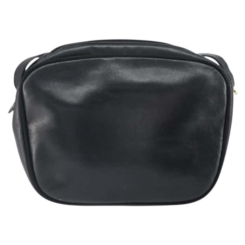 Salvatore Ferragamo Vara Bow camera Shoulder Bag Black Leather Good condition - Back View