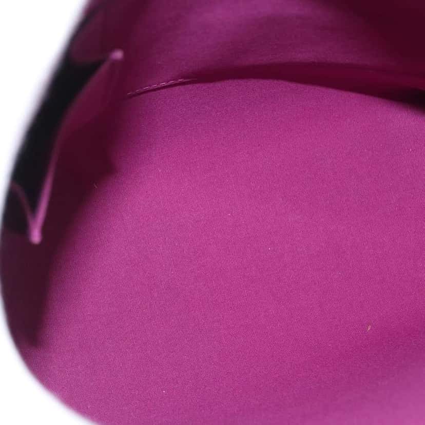 Louis Vuitton Lockit Handbag Purple Leather Good condition - Box View