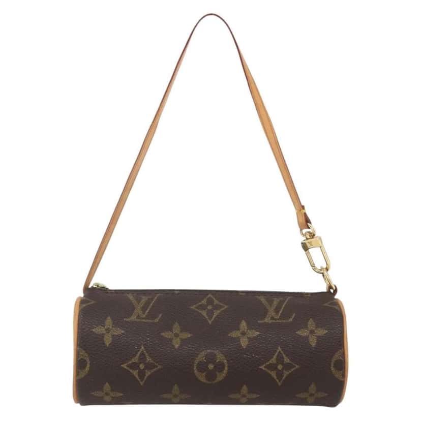 Louis Vuitton Papillon Pochette Brown Canvas Good condition - Front View