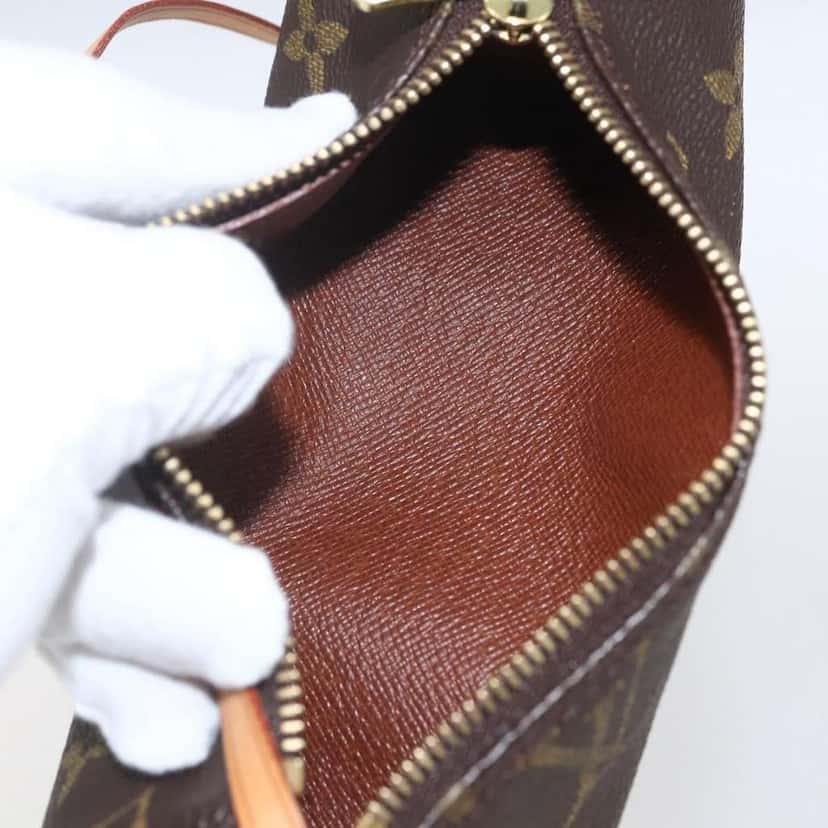 Louis Vuitton Papillon Pochette Brown Canvas Good condition - Box View