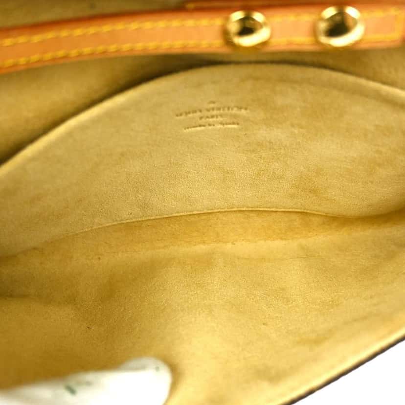 Louis Vuitton Twin Handbag Brown Canvas Fair condition - Inside View