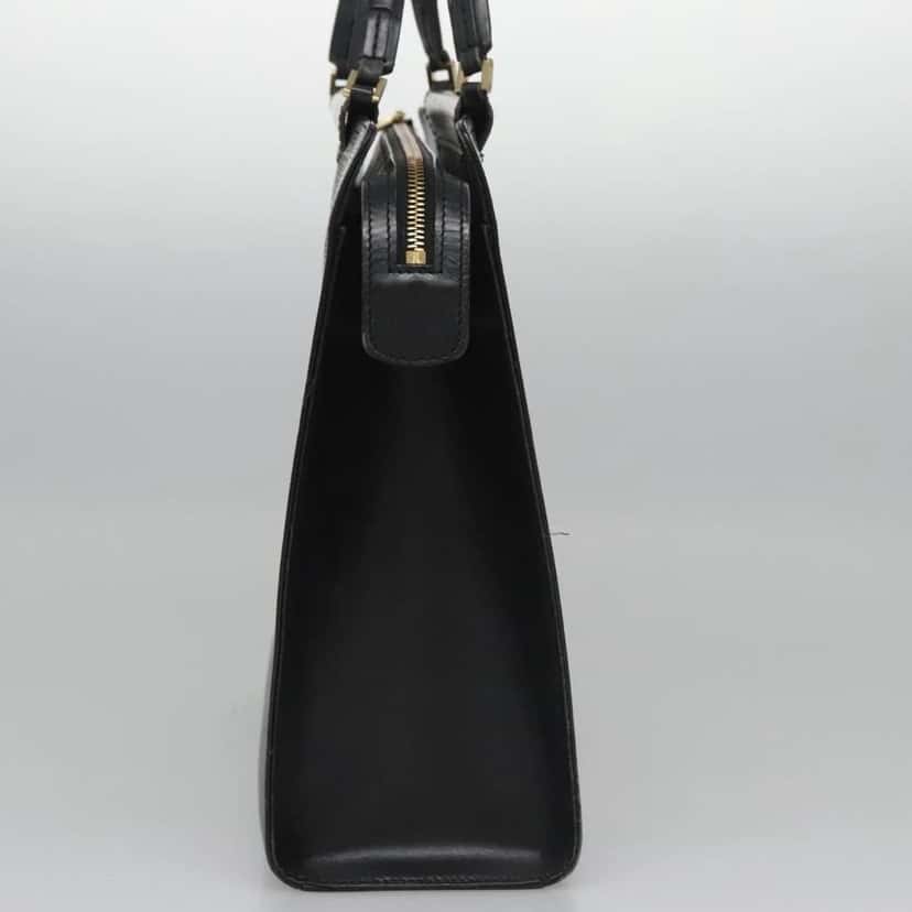 Louis Vuitton Figari Handbag Black Leather Fair condition - Inside View