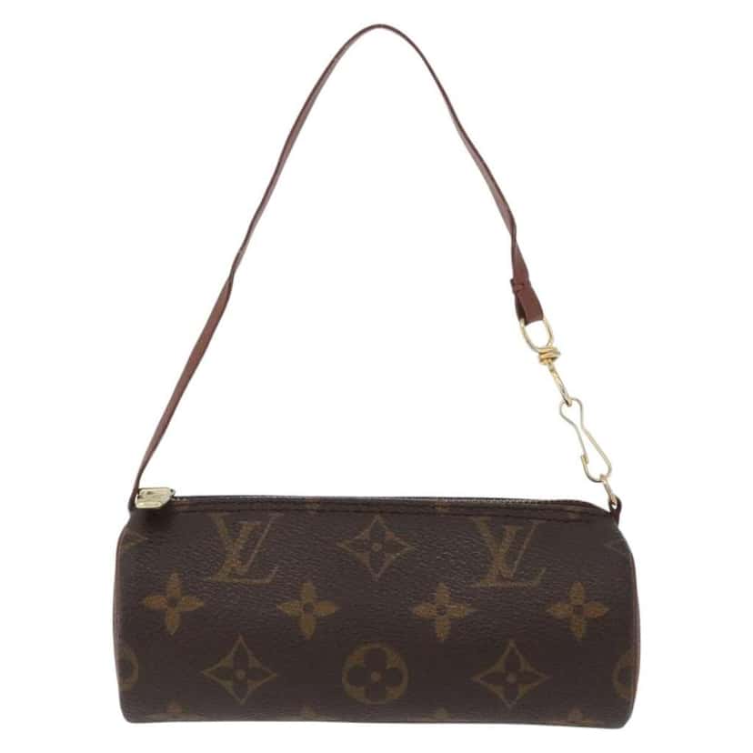 Louis Vuitton Papillon Pochette Brown Canvas Good condition - Front View