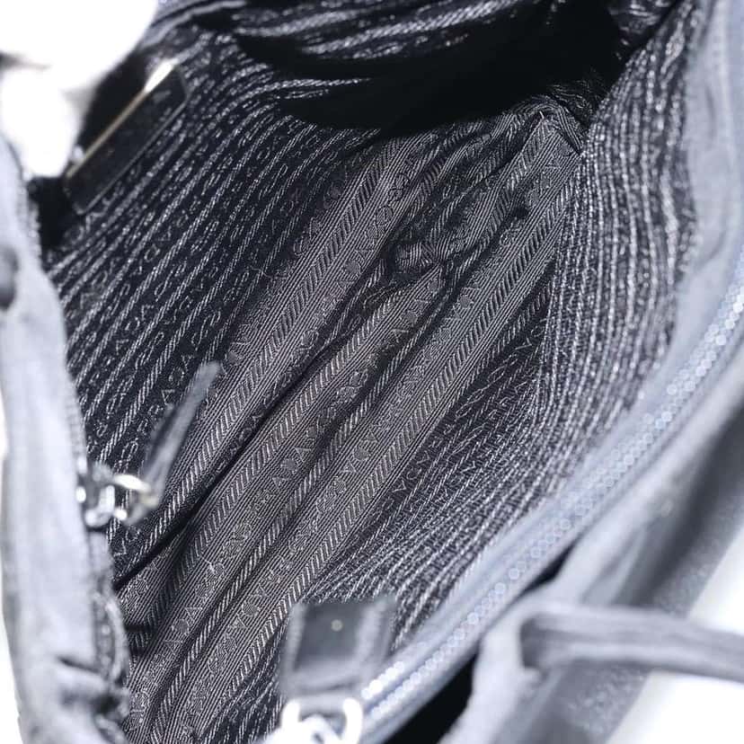 Prada Vintage Tote Black Good condition - Box View