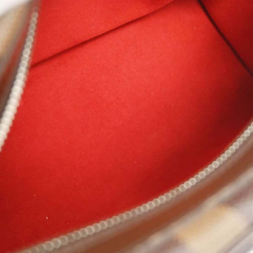 Louis Vuitton Duomo Boston Bag Brown Canvas Good condition - Inside View