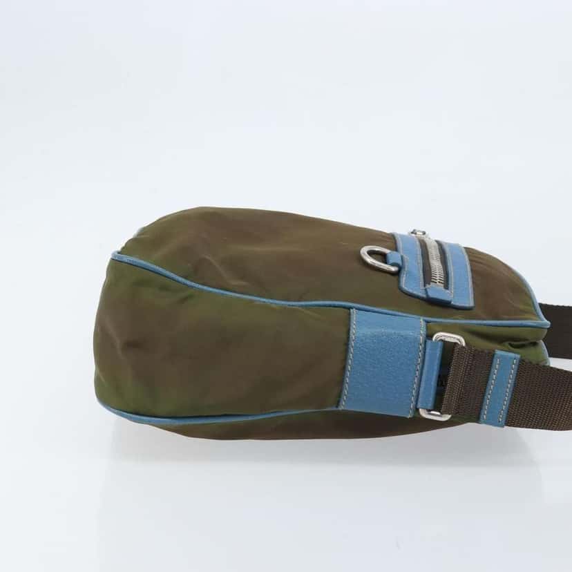 Prada Vintage Shoulder Bag Khaki Fair condition - Inside View