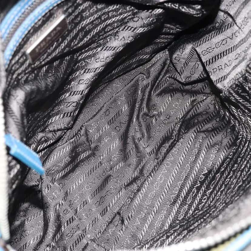 Prada Vintage Shoulder Bag Khaki Fair condition - Box View